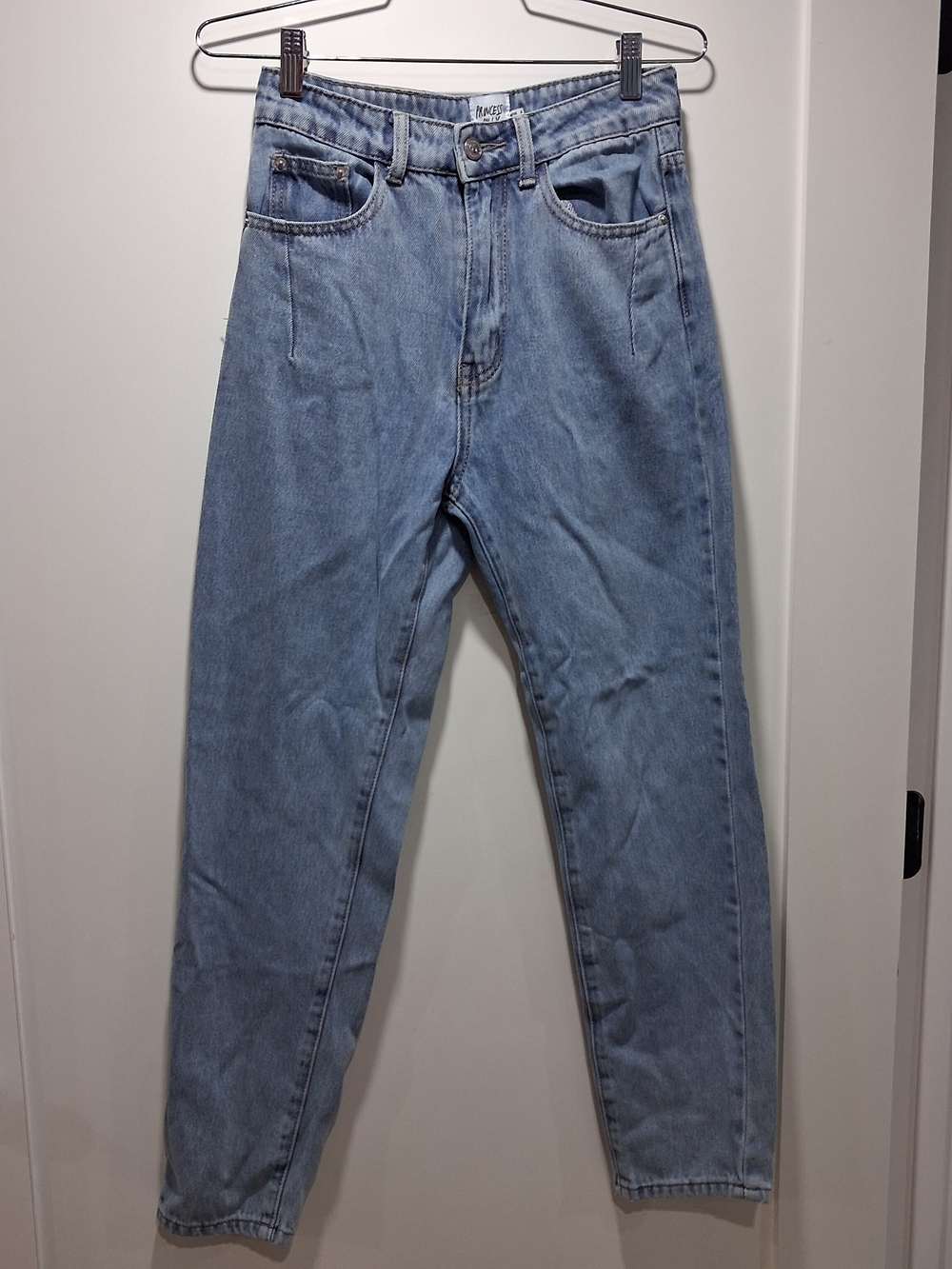 Princess Polly Light Blue Jeans 2